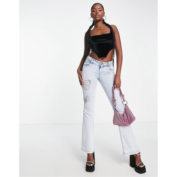 Velvet corset top - Picture 3 of 7